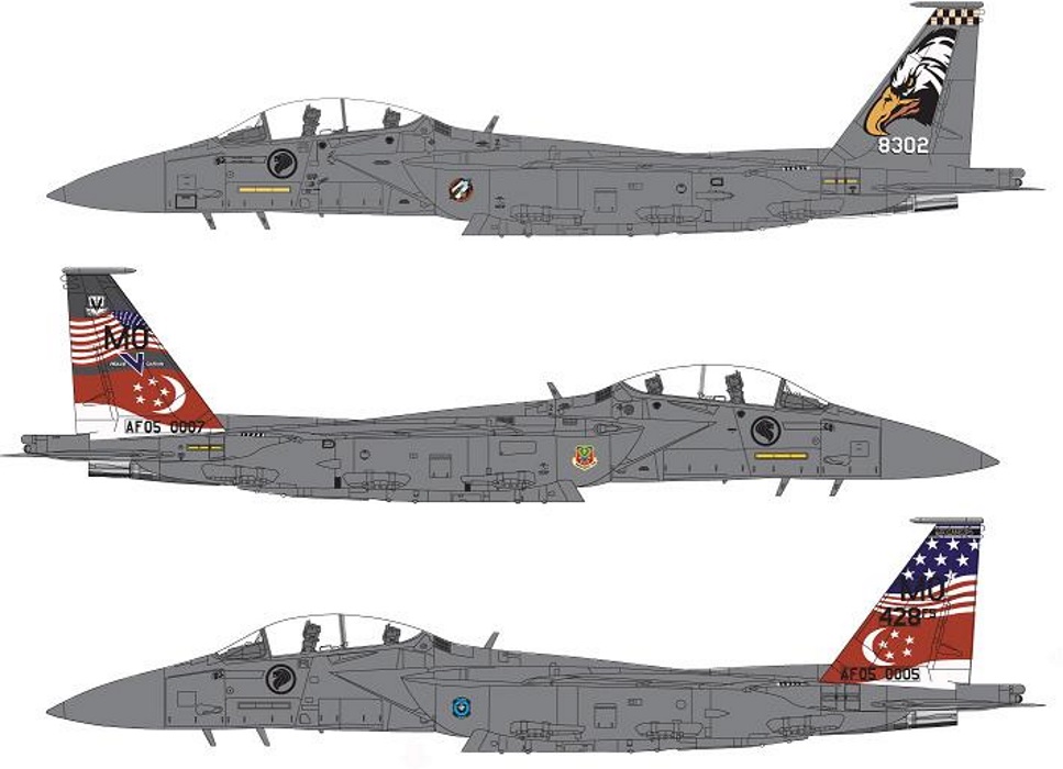 Размер 1 48. Ang-01 самолет. F-15c Montana Decals. F-15c Израиля в ливанской войне 1979-1989 схемы окраски. Gtr32025a 1: 32 gt Resin / набор наклеек Miliverse f-15sg Strike Eagle.